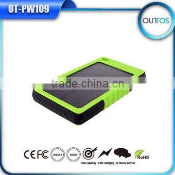 8000mAh Active Waterproof Solar Portable Power Bank Charger photo-3