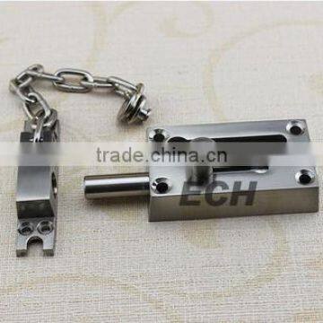 Hight quality Zinc alloy door chain guard bolt