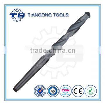 DIN345 hss M35 cobalt Milled Black cone handle shank drill bit