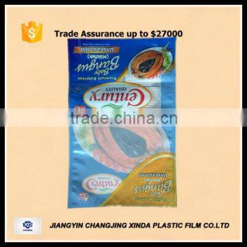 Food grade packaging bags for sea food with window                        
                                                Quality Choice