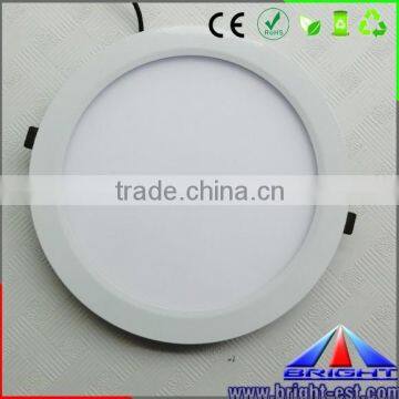 round recessed led pannel light led ceiling light 3 years warranty.