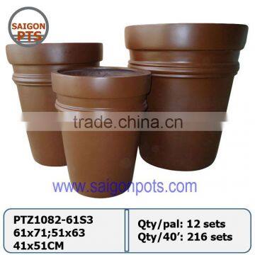 Polystone planter