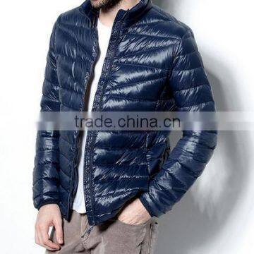 Thin section elegant fashion men's outdoor duck down coat