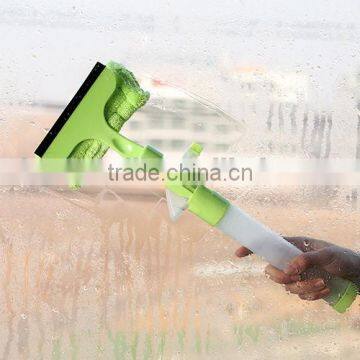 Double-sided glass cleaner Multi-functional telescopic glass clean water spray window cleaner