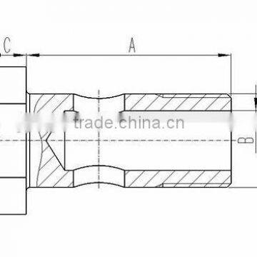 hydraulic connectors/male adapter/manufacture connector