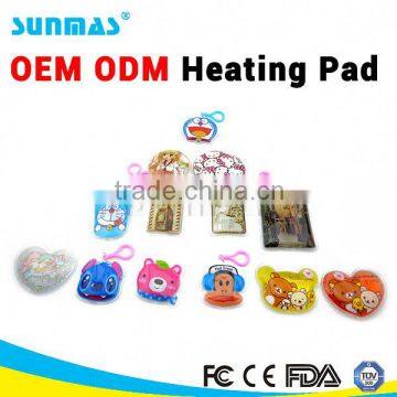 Sunmas OEM ODM Magic Reusable Heating pad FDA CE cool & heat pad