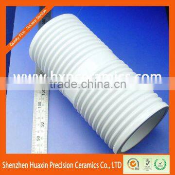 Glazed Mo Mn Metallized Ceramic Tubes, Electronic Ceramic Tube