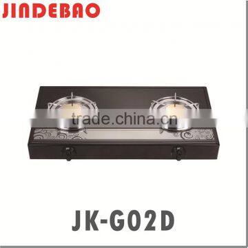 JK-G02D glass top erou gas stove table top gas cooker