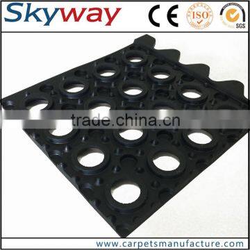 Hotel kitchen used anti-slip drainage nitrile rubber floor mat