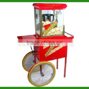 popular &hotsale low price popcorn maker /popcorn machine with wheels