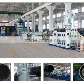 HDPE Hollow Winding Pipe Extrusion Machine