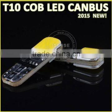 TOP sale Factory produce T10 led car bulb 2w canbus COB