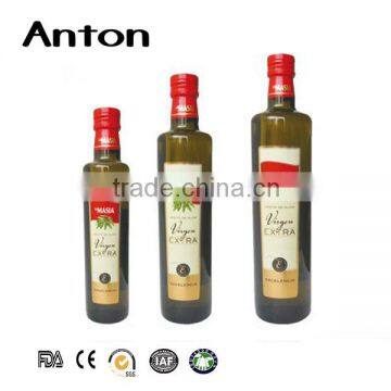 100ml 250ml 500ml green cooking olive oil glass bottles with sharp