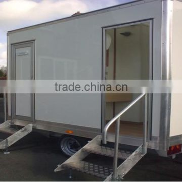 Motorcycle trailer, Portable Toilet, Movable trailer Toilet