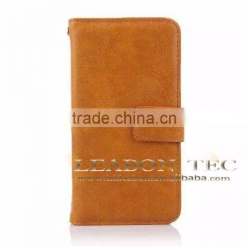 Best Selling Hot Chinese Products Detachable Wallet and Phone Case Mobile Phone Leather Case for S6 Edge Case photo-4