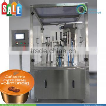 Rotary Type Automatic coffee capsule making machine