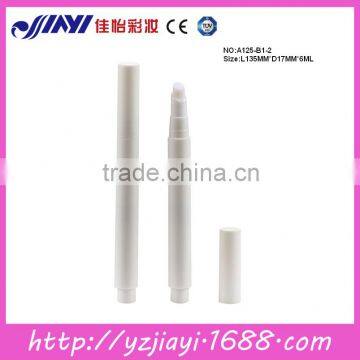 A125-B1-2 skincare lip gloss container with flocking head