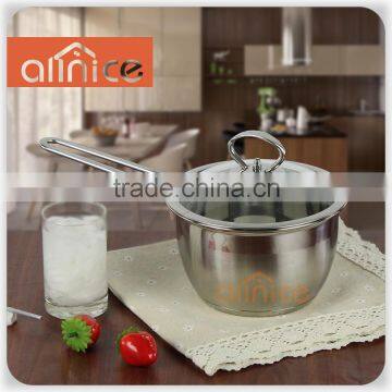 High grade Polished stainless steel Commercial Pot with double bottom