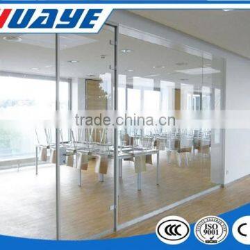 Clear Tempered balcony sliding glass door