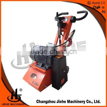 Concrete Scarifier with 4KW Siemens Motor,200mm Milling width and 5mm depth, CE Certificate (JHE-200E)