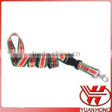 Fashion cheap print promotional lanyards strap