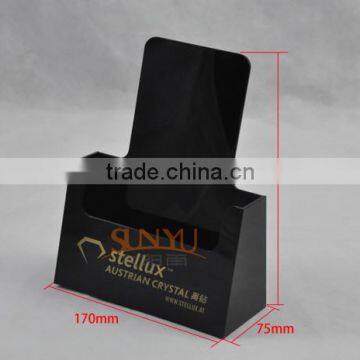 Desktop Colour Balck Acrylic A4 Paper Holder Magazine Rack photo-6