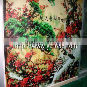 Digital inkjet uv printing on glass sheet for sale