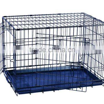 Two Door Strong Wire Mesh Dog Cage