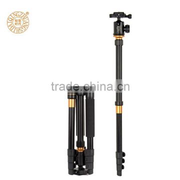 adjustable tripod stand with aluminum mount, can invert to monopod , factory direct