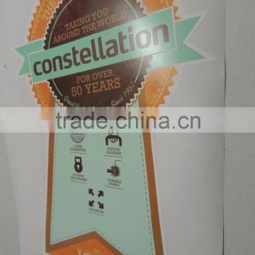 Wholesale logo printed stickers with beauty design