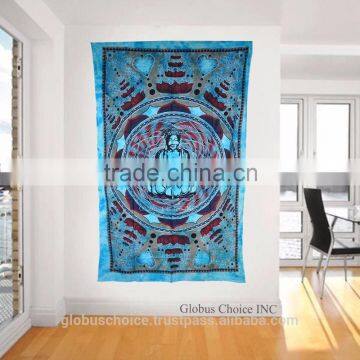 Indian Lord Buddha Yoga Hippie Tapestry