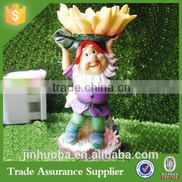 Hot-selling European-Style Garden Resin Fairy Birds Feeder Garden Supplies Decorations