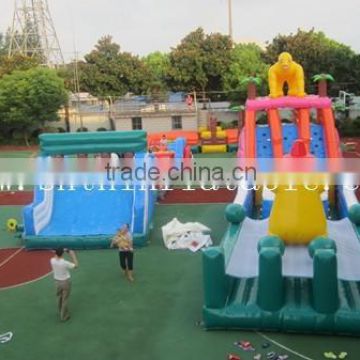 high quality giant outdoor inflatable obstacle course