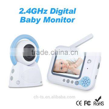 3.5" LCD Video Baby Monitor Lullabies