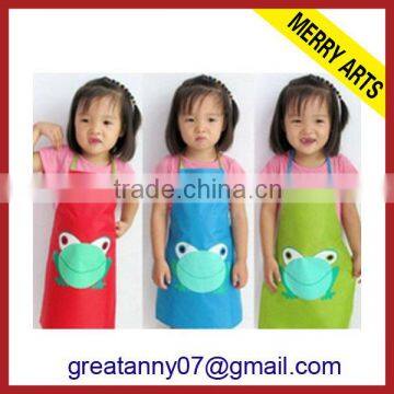 China Supplier Wholesale Disposable Kids Drawing Aprons With Sleeves