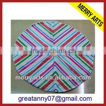 Alibaba china hot new products christmas tree skirt cheap wholesale xmas item decoration