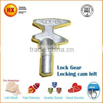 cargo container bar lock locking cam left