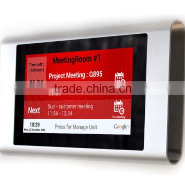 On Wall Surface Install Android POE Tablet For Employee Time Clock System