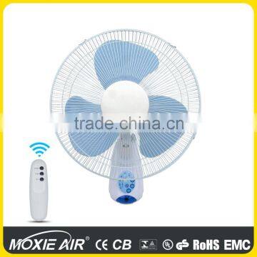 16" remote control electric oscillating wall fan                        
                                                Quality Choice