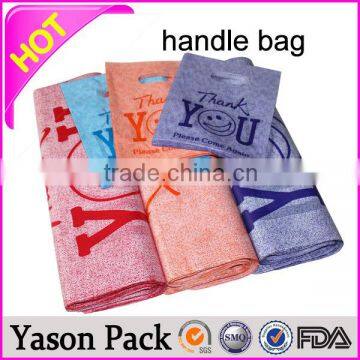 Yason Handle Plastic Bag Ribbon Handle Gift Bags Ldpe Handle Gift Bag