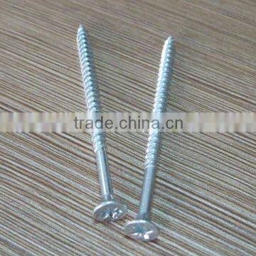 Roof screw with neoprene washer nail zinc plated