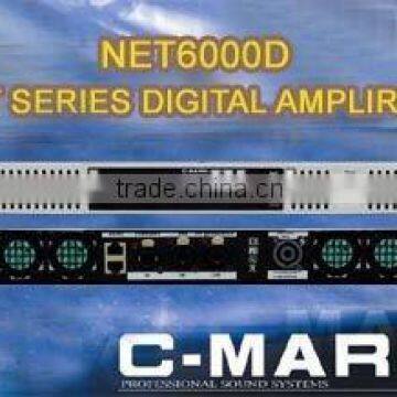 NET6000D DSP, network digital audio amplifier