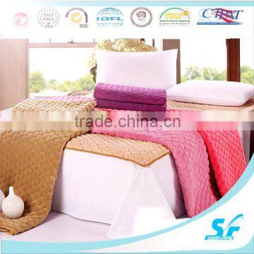 cheap hight quality mattress pad with elastic