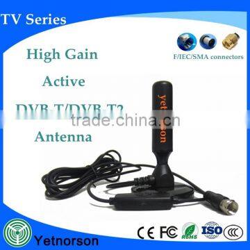 Yetnorson Antenas vhf uhf dvb-t tv antenna 20dbi gain with IEC or F male connectors