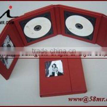 Supreme Deluxe Classic Wedding Red Leather CD DVD Boxes