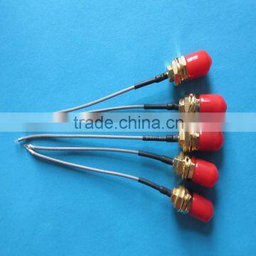 Factory Directly Coaxial Pigtail Cable , SMA Female Pigtail Cable , RF Connector Cable Assembly