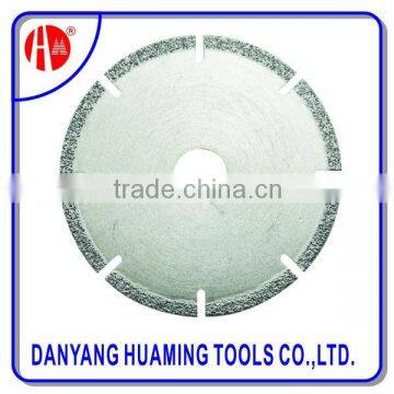 Vacuum brazed Diamond Dry Cutting Saw Blade for sanstone