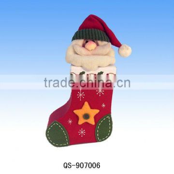 Santa claus gift box for christmas design