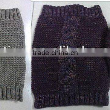 The Newest Soft Chunky Fancy Yarn Multicolor Cable Braid Knitting Snood Neck Warmers