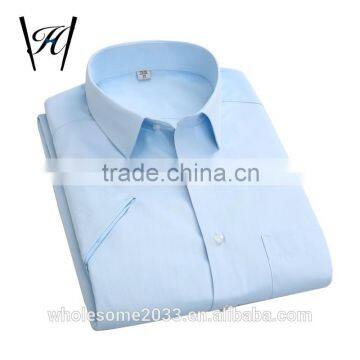 Casual men half sleeve shirts 100 cotton men slim fit shirts
